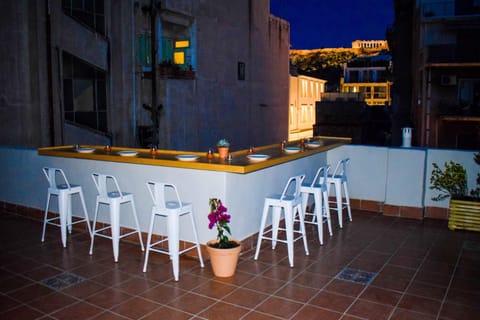 Acropolis night view Rooftop 3