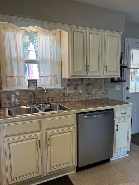 kitchen sink and dishwasher