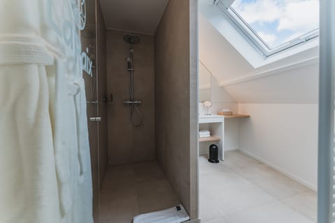 Superior Double Room | Bathroom | Free toiletries, hair dryer, bathrobes