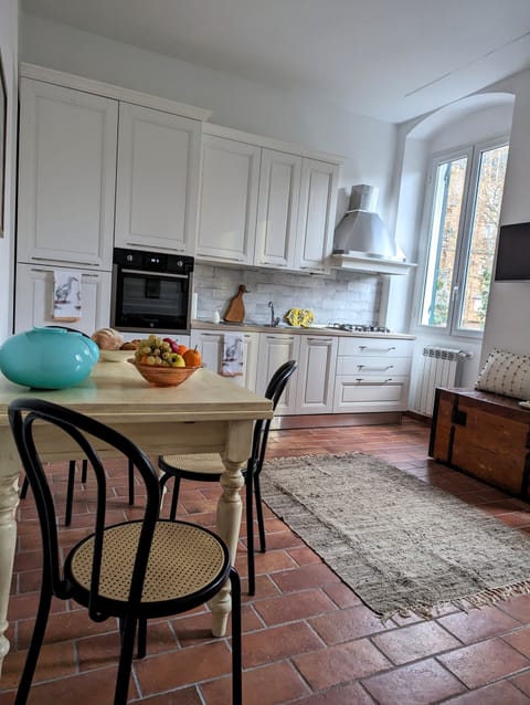 Our spacious kitchen is newly remodeled.