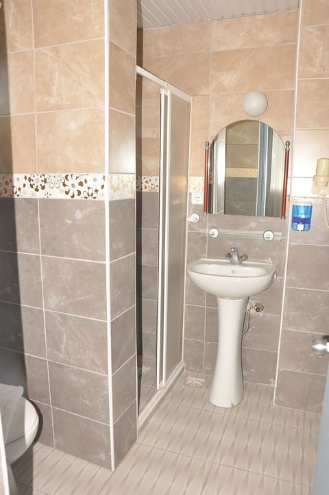 Economy Double or Twin Room | Bathroom | Shower, free toiletries, hair dryer, towels