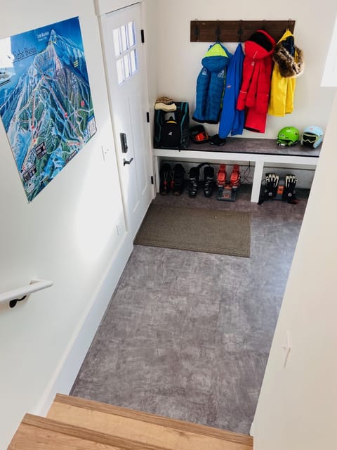 Huge Ski Locker Room