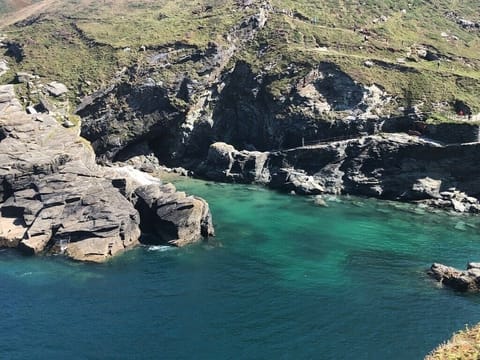 Tintagel Castle cove