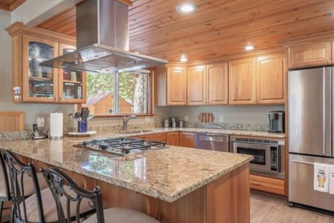Large open kitchen area with everything you need to cook a delicious meal!