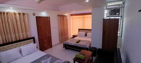 Family Room | Pillowtop beds, free WiFi