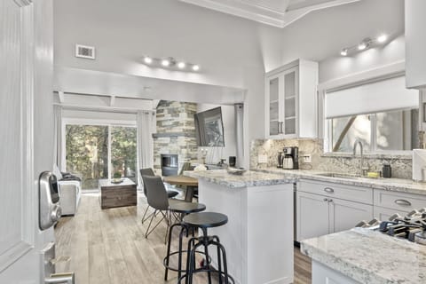 Kitchen area from the front door.