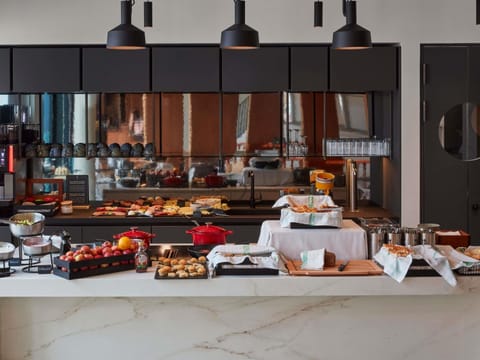 Daily buffet breakfast (EUR 23 per person)