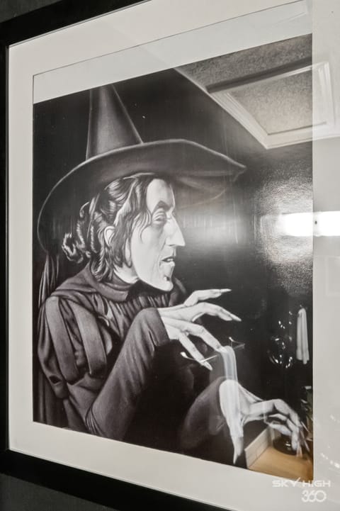 "Going so soon? I wouldn't hear of it. Why, my little party's just beginning!"