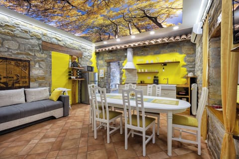 Family Apartment, 2 Bedrooms | Private kitchen | Full-size fridge, stovetop, espresso maker, coffee/tea maker