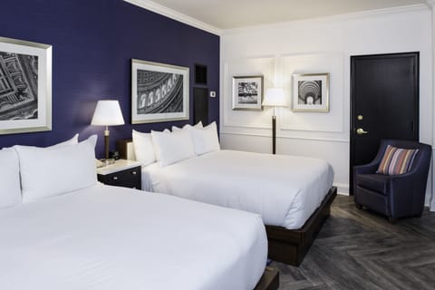 Double Room, 2 Queen Beds | Egyptian cotton sheets, premium bedding, down comforters, pillowtop beds