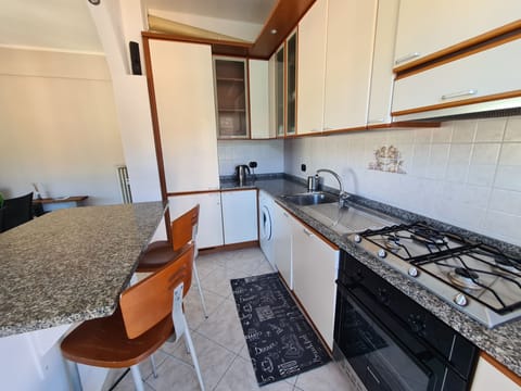 Comfort Apartment | Private kitchen | Full-size fridge, microwave, dishwasher, espresso maker