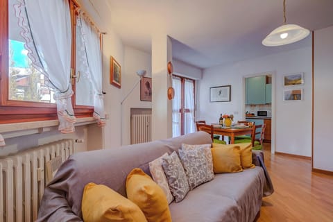 Family Apartment, 1 Bedroom (Snow White) | Living area | 21-inch TV with cable channels