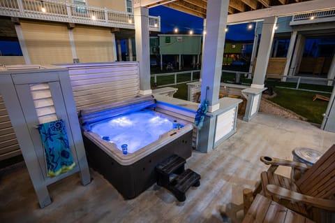 Private Hot Tub area