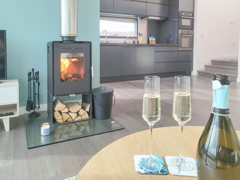 Wood burner | The Summer House, Achmore, Isle of Lewis