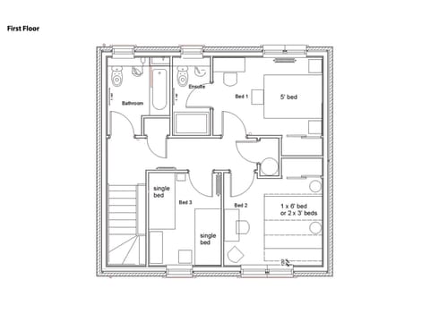 Floor plan | Grant Crescent, Dornoch