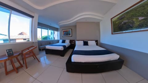 Deluxe Room, 2 Double Beds | Premium bedding, minibar, individually furnished, bed sheets