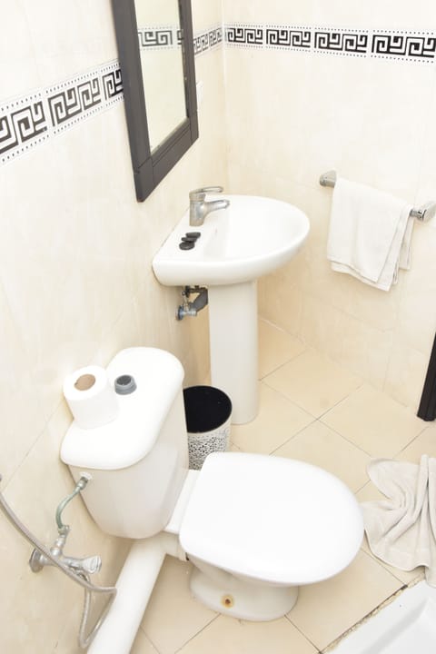 Classic Double Room | Bathroom | Shower, rainfall showerhead, free toiletries, hair dryer