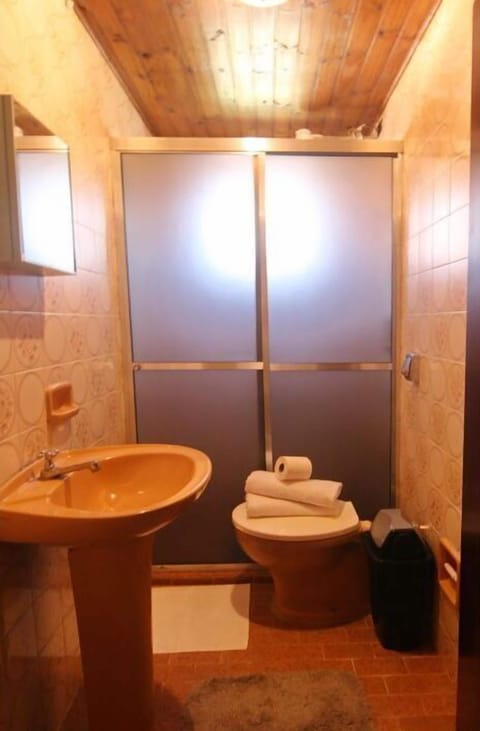 Family House, 2 Bedrooms, Non Smoking, Fireplace | Bathroom | Separate tub and shower, jetted tub, towels, soap