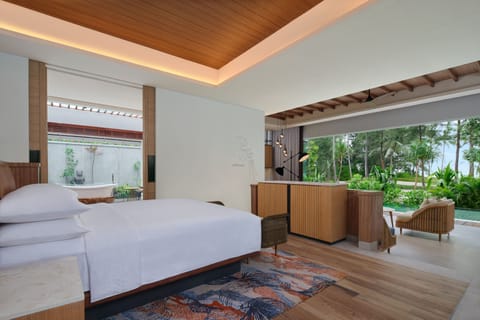 Villa, 1 Bedroom, Non Smoking, Ocean View | Premium bedding, down comforters, minibar, in-room safe