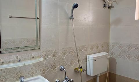 Deluxe Room | Bathroom | Shower, rainfall showerhead, free toiletries, towels