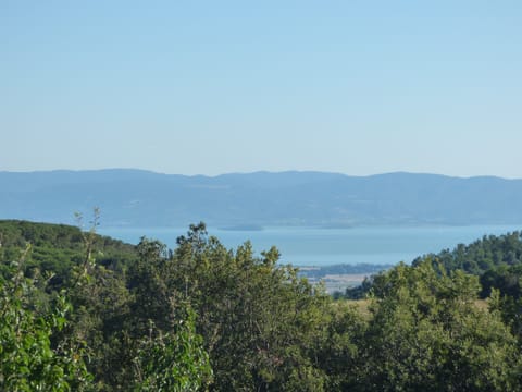 This is the view towards Trasimeno Lake