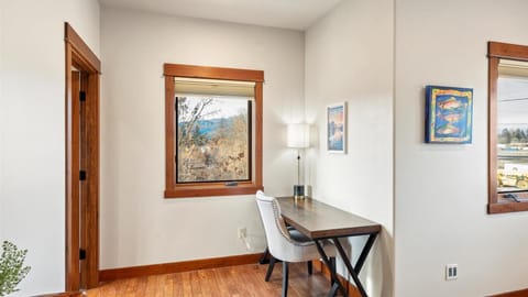 Desk area in the master suite for our WFH (work from home) guests.