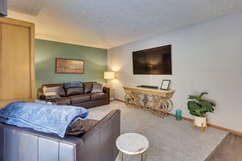 Akron Vacation Rental | 3BR | 1.5BA | 4 Stairs to Enter | 1,680 Sq Ft