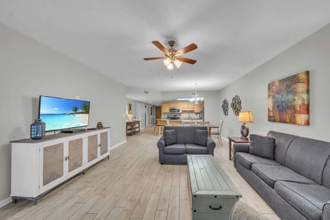 Living room with sofa sleeper