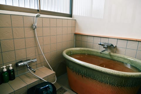 Kiri no Takumi Kichi building [Takumi], Room Rental, Non Smoking, (0km from front desk building) | Bathroom | Separate tub and shower, deep soaking tub, free toiletries, hair dryer