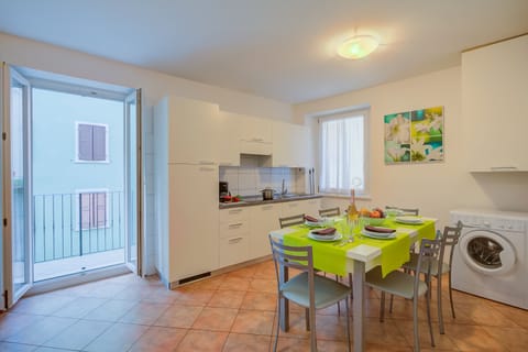 Kitchen and dining area