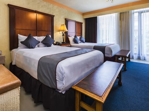 Superior Room, 2 Double Beds | Premium bedding, down comforters, in-room safe, iron/ironing board