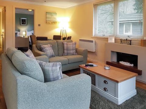Living area | Leven Lodge 2 - Loch Lomond Sanctuary Lodges, Loch Lomond