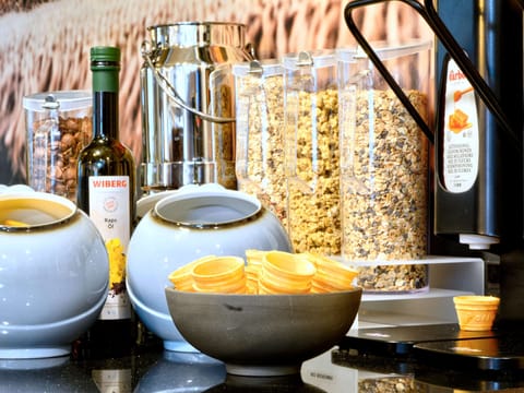 Daily buffet breakfast (EUR 12.90 per person)