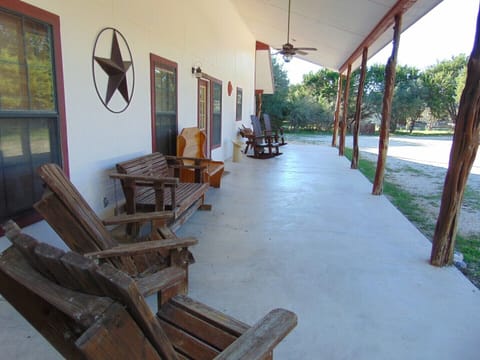 Villa Muniz - Super Texas size porches add relaxing hang out areas for all your family and friends.