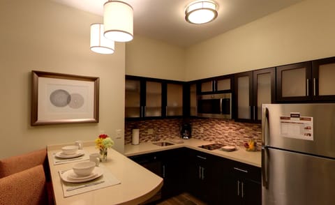 Prepare meals and snacks in the included full kitchen.
