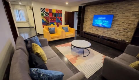 Presidential Apartment | Living area | 42-inch plasma TV with satellite channels