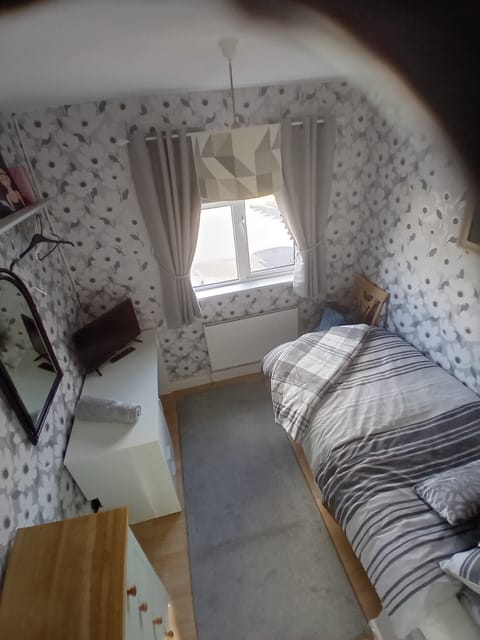 Individually decorated, individually furnished, desk, blackout drapes