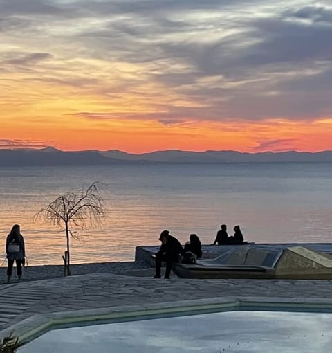 View of the sea 100 meters away from the apartment