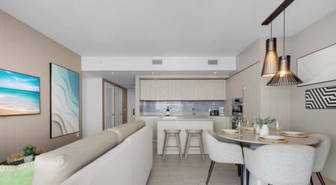 Spacious open-concept living