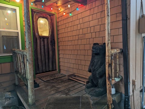 Steiner handmade door.