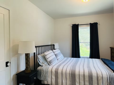 The Travelers room is on your right as you enter the front door.