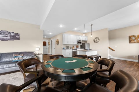 Lower Level Great Room - Galley Kitchen,  Poker Table, Foosball, Lower Patio Access