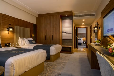 Deluxe Double or Twin Room | Premium bedding, pillowtop beds, desk, soundproofing