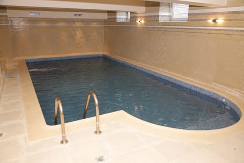 Indoor pool, seasonal outdoor pool