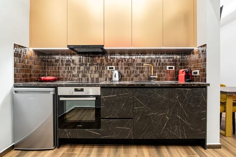 Terra Suite with Jacuzzi | Private kitchenette | Mini-fridge, espresso maker, coffee/tea maker, electric kettle