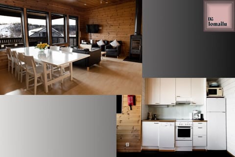 Olohuone ja avokeittiö