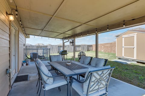Covered Patio | Single-Story Home