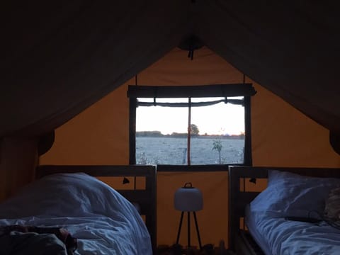 Tent | Individually decorated, individually furnished, bed sheets