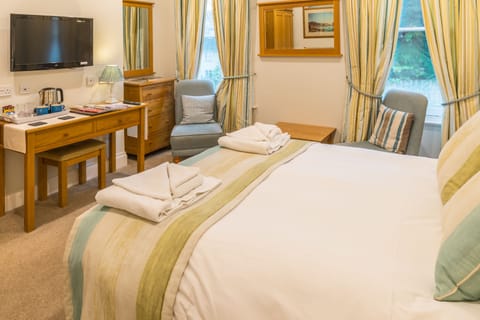 Superior Double Room | Egyptian cotton sheets, premium bedding, Select Comfort beds, desk