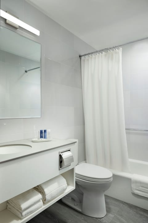 Standard King | Bathroom | Free toiletries, hair dryer